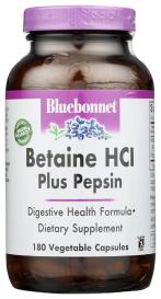 Betaine Hcl + Pepsin 180 Veg