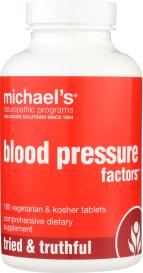 Blood Pressure Factors 180 Tab