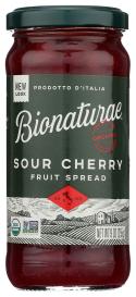Fruit Spread Sour Cherry Org 9 Oz