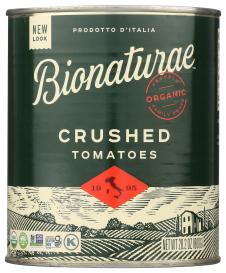 Organic No Salt Added Crushed Tomatoes 28.2 Oz