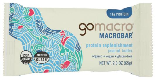Organic Gluten-free Vegan Peanut Butter Protein Macrobar 2.3 Oz