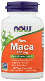 Raw Maca 750mg 90veg 90 Veg