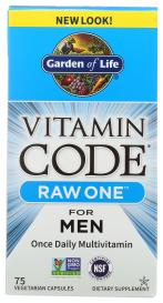 Edpb Vit Code Raw One Men 75 Veg