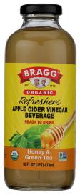 Acv Refrshr Honey Grn Tea Org 16 Oz