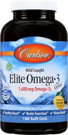 Elite Omega 3 Gems Fish Oil 180 Sg