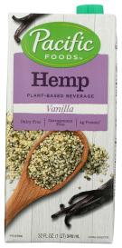 Hemp Milk Vanilla 32 Oz