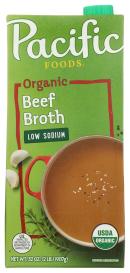 Organic Low Sodium Beef Broth 32 Oz