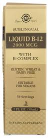Liq B-12 2000mcg W/ B Complex 2 Oz