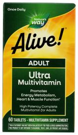 Alive! Once Daily Ultra 60 Tab