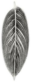 Incense Holder Aluminum Leaf 1 Ct