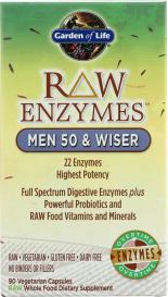 Raw Enzymes Men 50 & Wiser 90 Cap