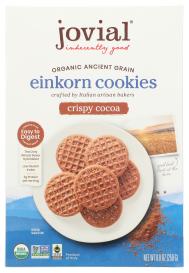 Organic Crispy Cocoa Ancient Grain Einkorn Cookies 8.8 Oz