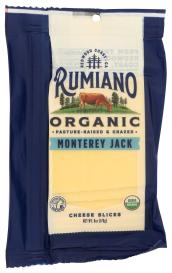 Organic Pasture-raised Monterey Jack Cheese Slices 6 Oz