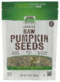 Unsalted Raw Pumpkin Seeds 16 Oz