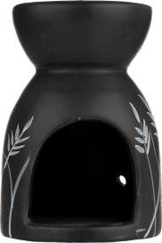 Diffuser Ceramic Blk Wht Flwr 1 Ct