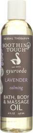 Bath & Body Oil Lavender 8 Oz