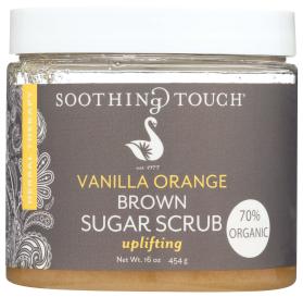 Brown Sugar Scrub Van Orange 16 Oz