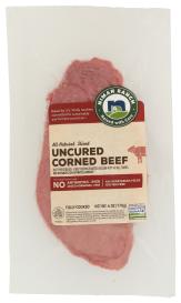 Sliced Uncured Corned Beef (bronze) 6 Oz