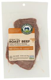 Sliced Roast Beef (bronze) 6 Oz