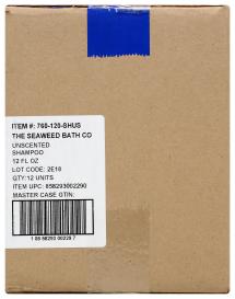 Argan Shampoo Unscented 12 Oz