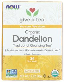 Organic Dandelion Herbal Tea 24 Ct