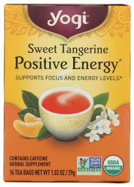 Sweet Tangerine Positive Energy Mate/black Tea 16 Ct