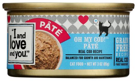 Oh My Cod Pate Cat 3 Oz
