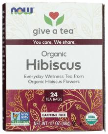 Organic Hibiscus Herbal Tea 24 Ct