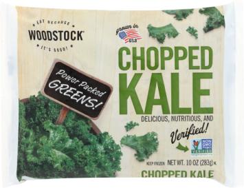 Non-gmo Frozen Chopped Kale 10 Oz