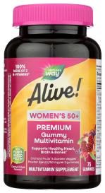Alive! Women's 50+ Gummy 75 Chw