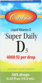 Super Daily D3 4000 Iu 0.35 Oz