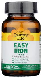 Easy Iron 25 Mg 90 Veg