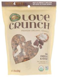 Organic Fair Trade Dark Chocolate Macaroon Love Crunch Granola 11.5 Oz