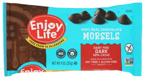 Gluten-free Allergen-free Dark Chocolate Morsels 9 Oz