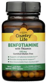 Benfotiamine 150mg 60 Veg