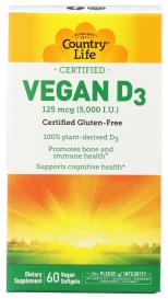 Vegan D3 5000iu 60 Sg