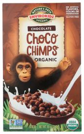 Organic Gluten-free Envirokidz Chocolate Choco Chimps Cereal 10 Oz