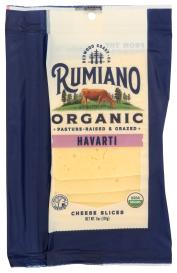 Organic Pasture-raised Havarti Cheese Slices 6 Oz