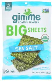 Org Full Sheet Sea Salt Seawe . 0.92 Oz