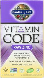 Vc Raw Zinc 60 Cap