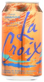 Orange Sparkling Water 12 Oz