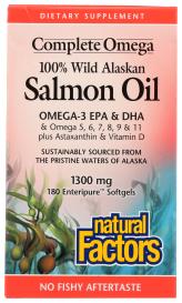Omega Wld Salmon 1300mg 180 Sg