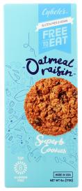 Gluten-free Vegan Soft-baked Oatmeal Raisin Cookies 6 Oz
