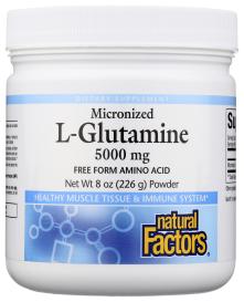 L-glutamine 5000 Mg Powder 8 Oz