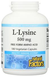 L-lysine 500 Mg 180 Veg