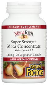Power Maca With Ginseng 90 Veg