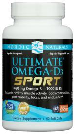 Ultimate Omega-d3 Sport 60 Sg