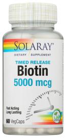 Biotin 5000 Mcg 60 Veg