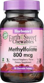Earthswt Methylfolate 800mcg 90 Chw