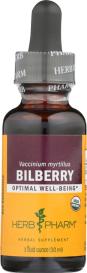 Bilberry Liquid Extract 1 Oz